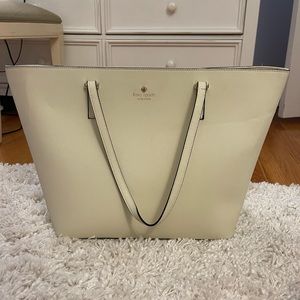 Kate Spade Cream Tote Bag